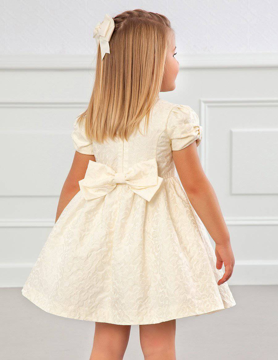 Abel & Lula - Abel & Lula Jaquard Dress - Little Miss Muffin Children & Home