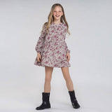 Mayoral - Mayoral Girl's Crepe Printed Dress - Little Miss Muffin Children & Home