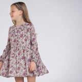 Mayoral - Mayoral Girl's Crepe Printed Dress - Little Miss Muffin Children & Home