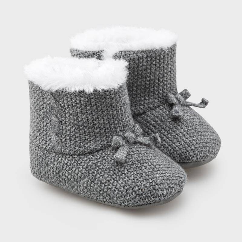 Mayoral - Mayoral Knitted Booties for Newborn Boy - Little Miss Muffin Children & Home