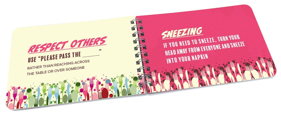 PS - Papersalt Dinner Table Manners - A Guide to Table Manners for Kids - Little Miss Muffin Children & Home