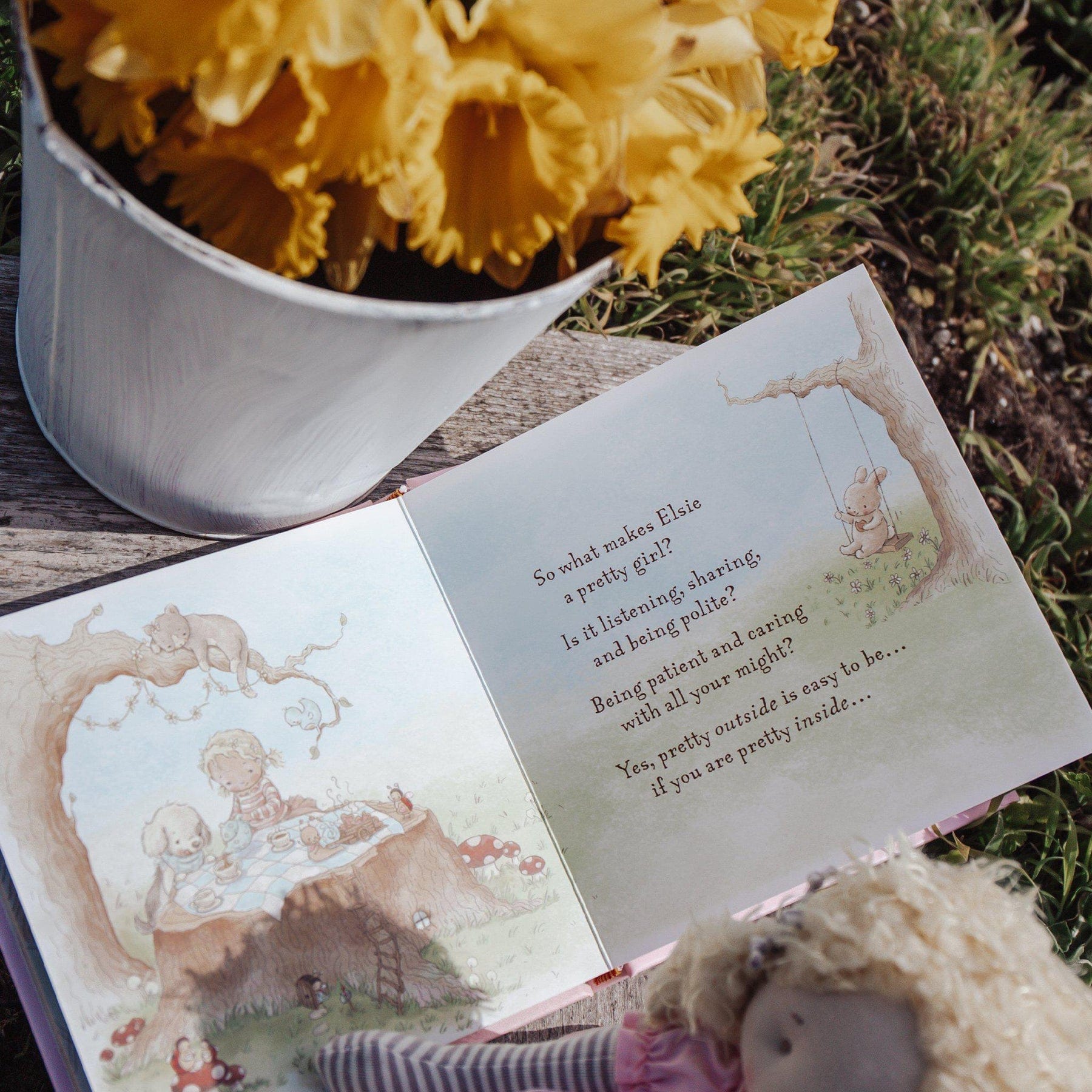 Bunnies By The Bay Bunnies By The Bay Pretty Girl Board Book - Little Miss Muffin Children & Home