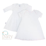 Paty, Inc. Paty, Inc. Short Sleeve Lap Shoulder Dress - Little Miss Muffin Children & Home