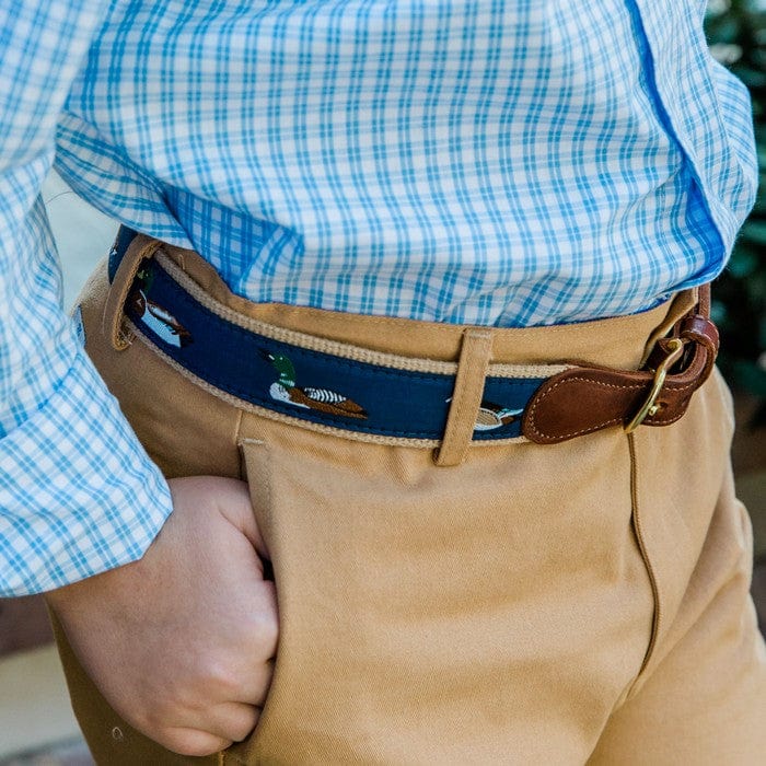Bailey Boys Bailey Boys Buddy Belt in Water Fowl - Little Miss Muffin Children & Home