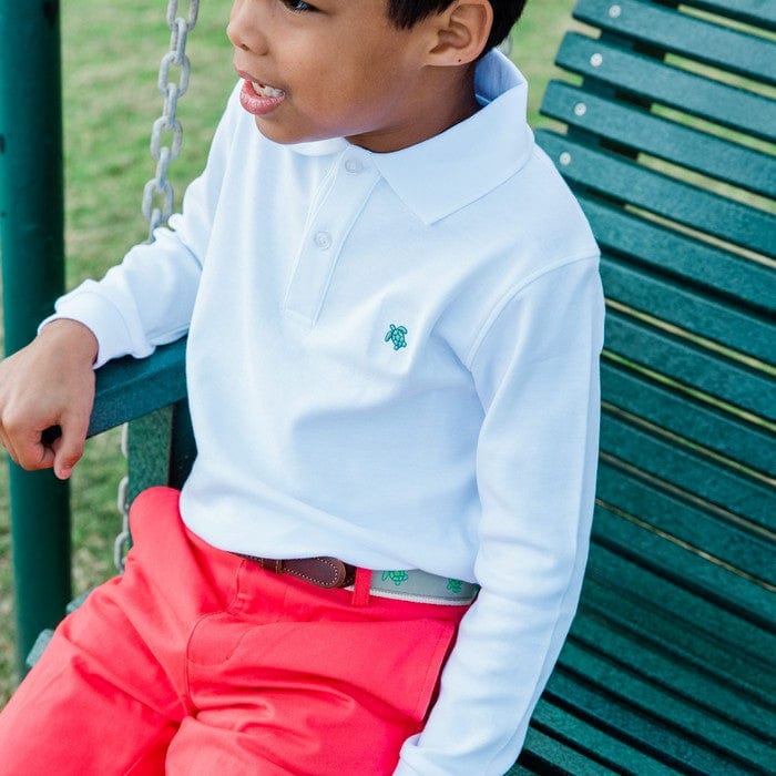 BAI - Bailey Boys Bailey Boys Harry Long Sleeve Polo - Little Miss Muffin Children & Home