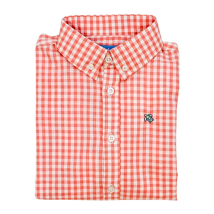 Bailey Boys Bailey Boys Roscoe Pumpkin Button Down Oxford Shirt - Little Miss Muffin Children & Home