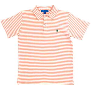 Bailey Boys 1019-HENRY-570-J SS STRIPE POLO CANTLP/WHT - Little Miss Muffin Children & Home