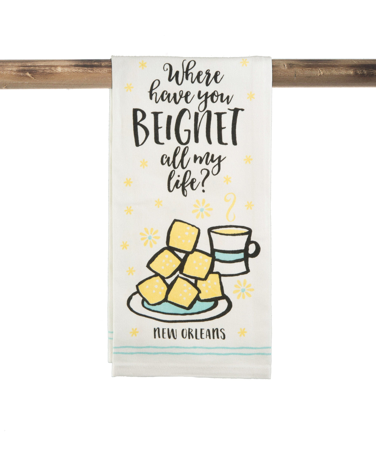 Second Line Ventures 10193 Beignet Kitchen Towel - Little Miss Muffin Children & Home