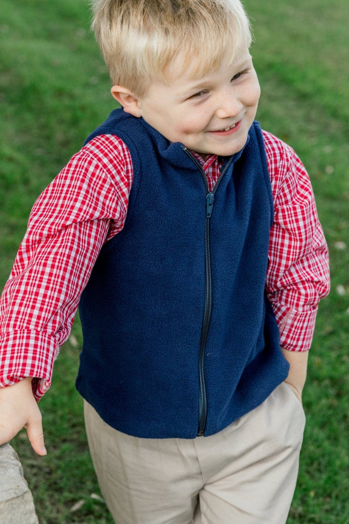 BAI - Bailey Boys Bailey Boys Fleece Vest - Little Miss Muffin Children & Home