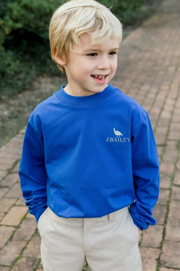 BAI - Bailey Boys Bailey Boys J. Bailey Long Sleeve Logo Tee - Little Miss Muffin Children & Home