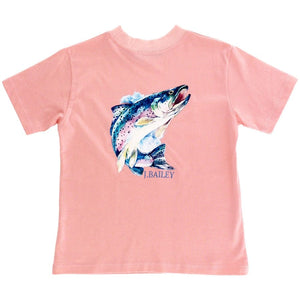 Bailey Boys Bailey Boys Short Sleeve Fish Logo Tee - Little Miss Muffin Children & Home