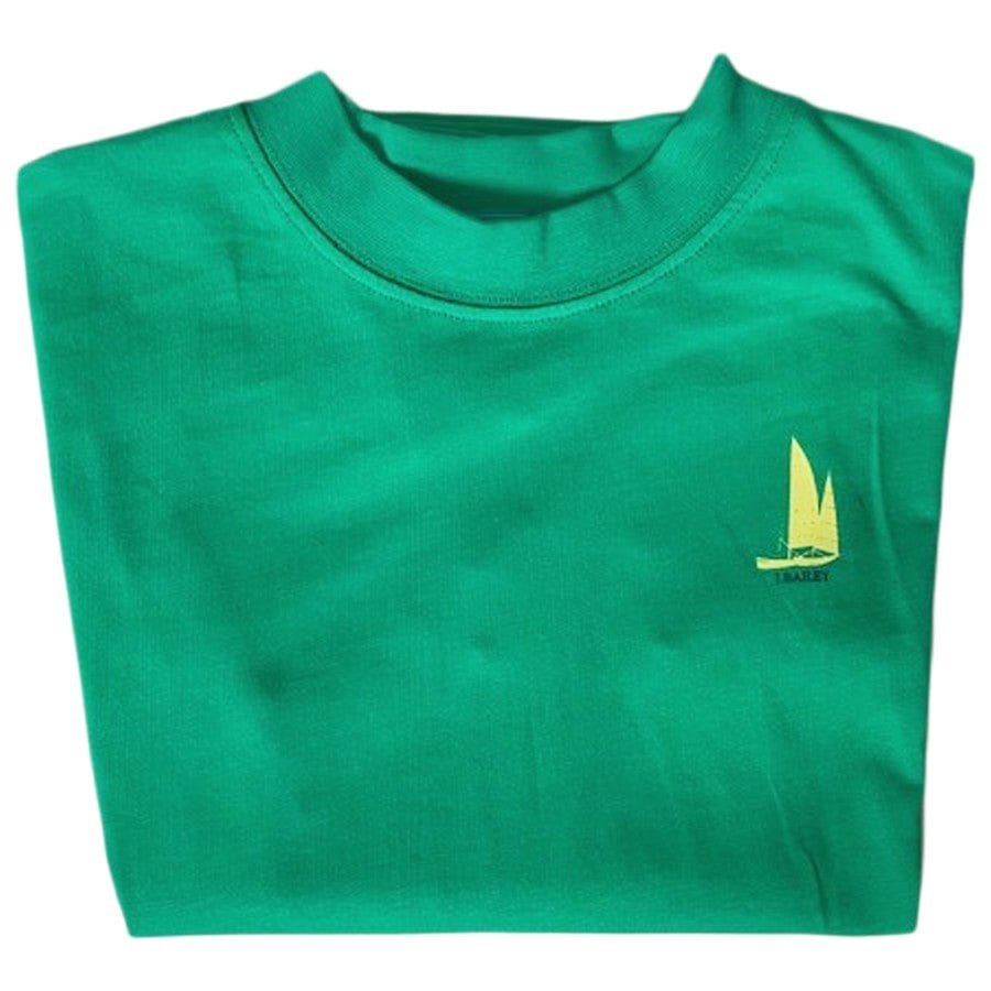 Bailey Boys Bailey Boys Short Sleeve Sailboats Logo Tee - Little Miss Muffin Children & Home