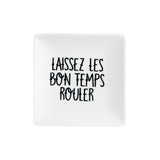 Second Line Ventures The Parish Line Black and White Laissez Trinket Tray - Little Miss Muffin Children & Home