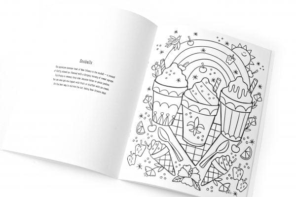 Second Line Ventures The Parish Line Louisiana Coloring Book - Little Miss Muffin Children & Home