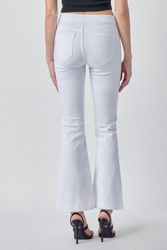 Cello white deals flare jeggings