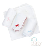 Paty, Inc. Paty, Inc. Receiving Blanket with Bow - Little Miss Muffin Children & Home