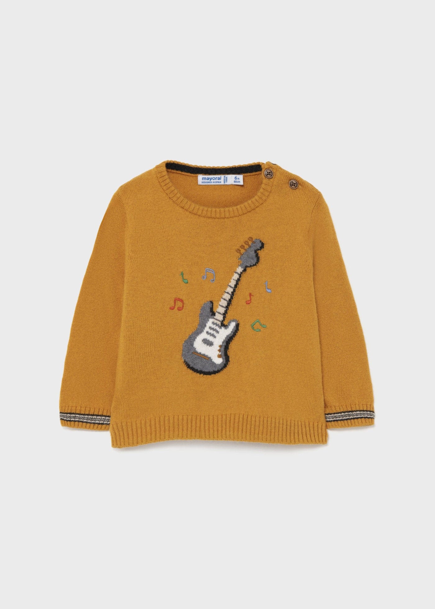 Mayoral Mayoral Knit Guitar Sweater for Baby Boy - Little Miss Muffin Children & Home