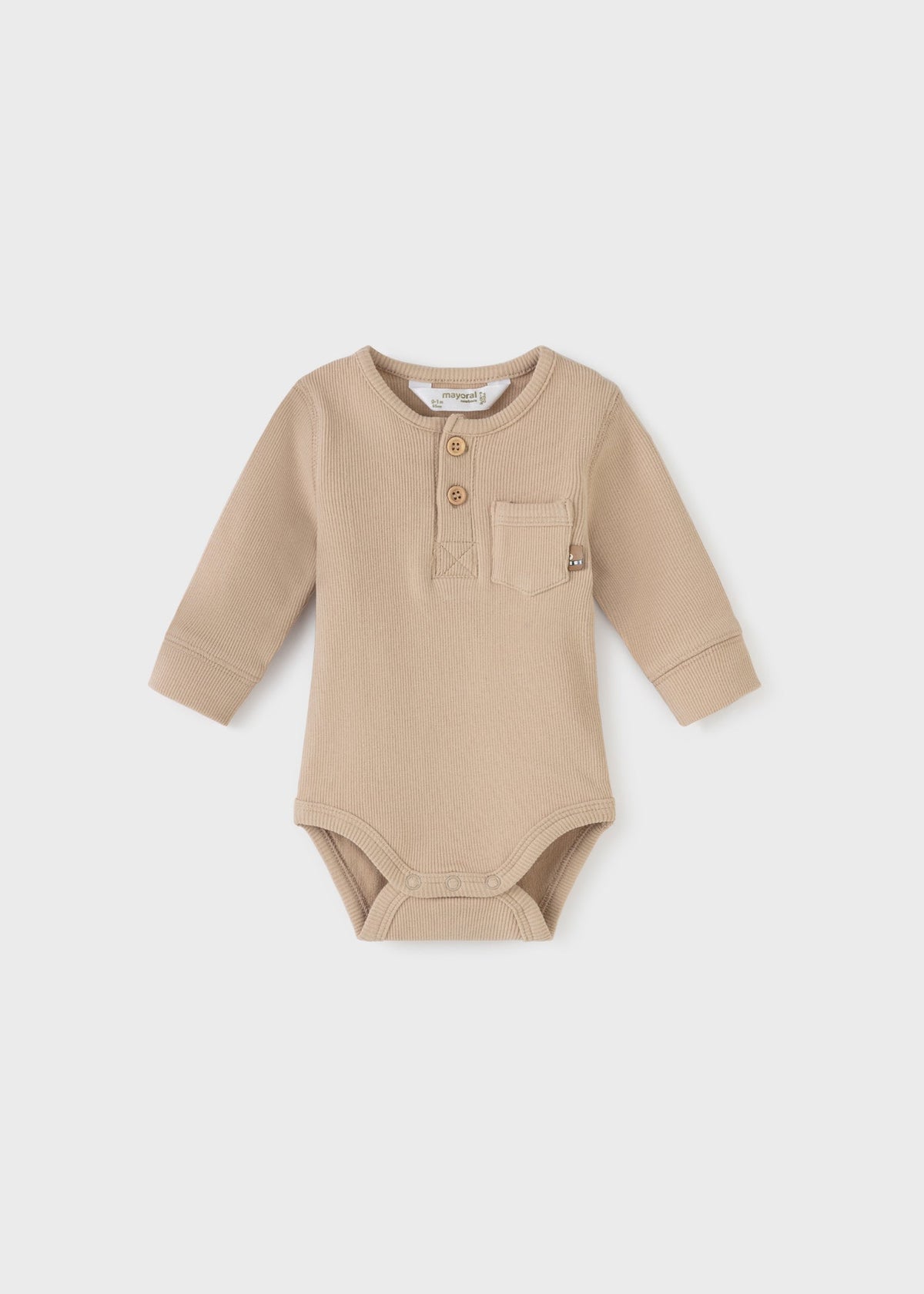 Mayoral Mayoral Knit Ribbed Long Sleeve Onesie - Little Miss Muffin Children & Home