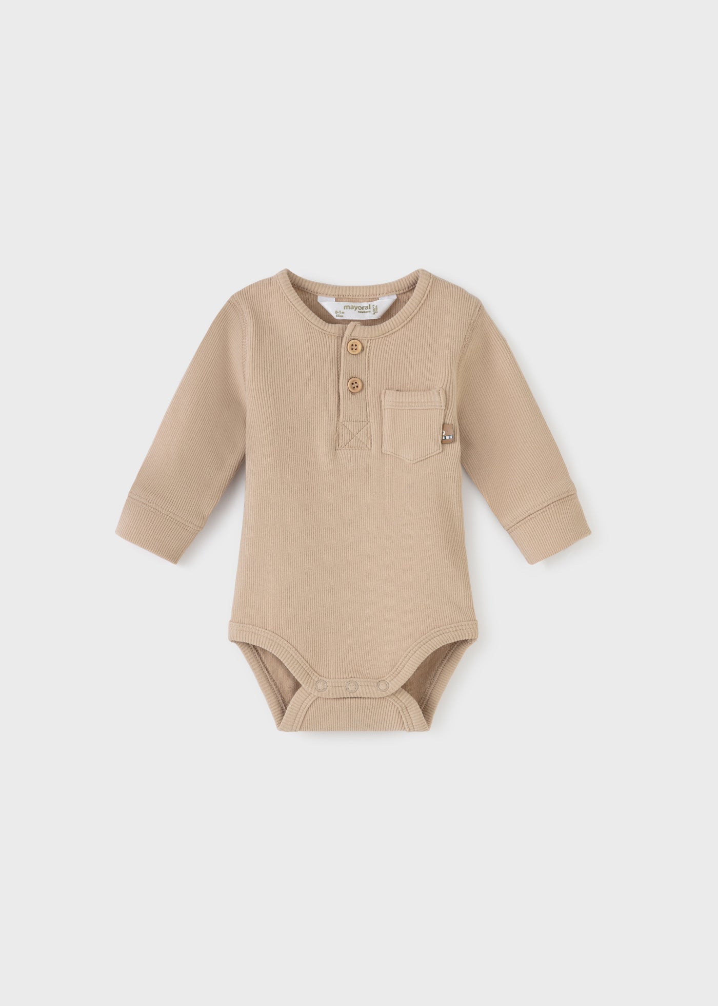 Mayoral Mayoral Knit Ribbed Long Sleeve Onesie - Little Miss Muffin Children & Home