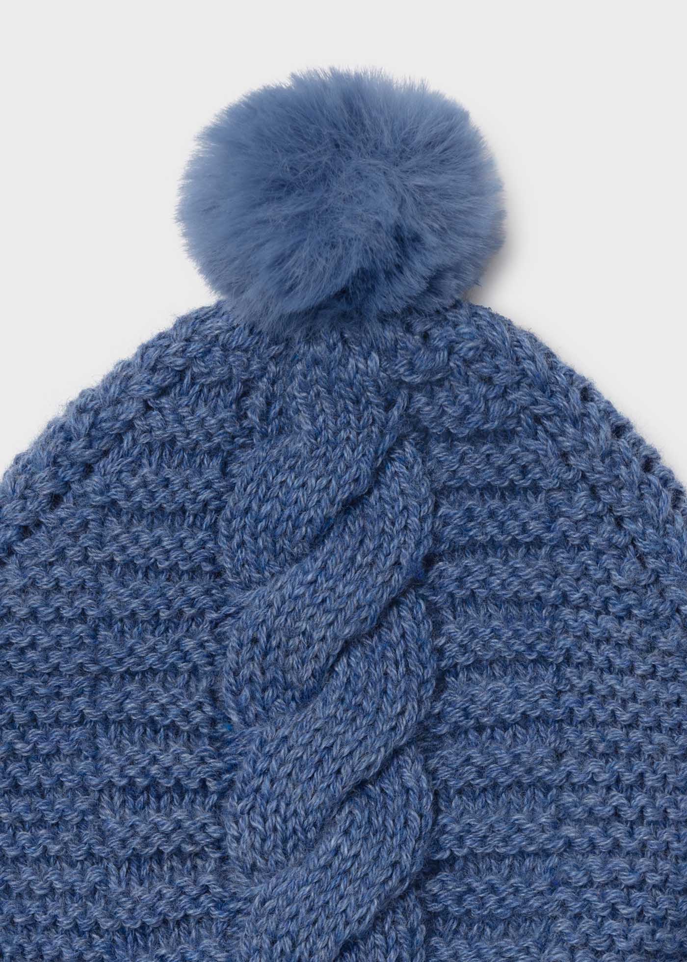 Mayoral Mayoral Blue Hat and Mittens Set - Little Miss Muffin Children & Home