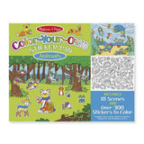Melissa & Doug - Melissa & Doug Color Your Own Animals Sticker Pad - Little Miss Muffin Children & Home