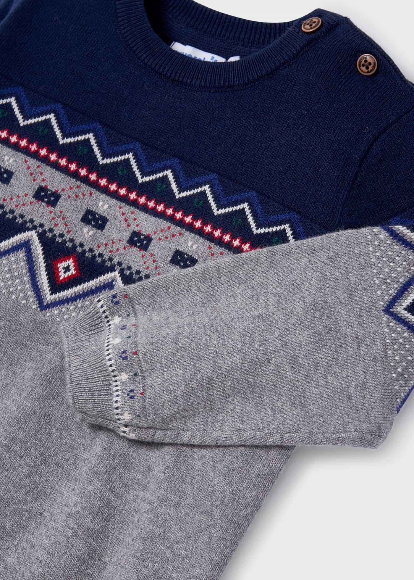 MAY - Mayoral Usa Inc Mayoral Usa Inc Jacquard Sweater - Little Miss Muffin Children & Home