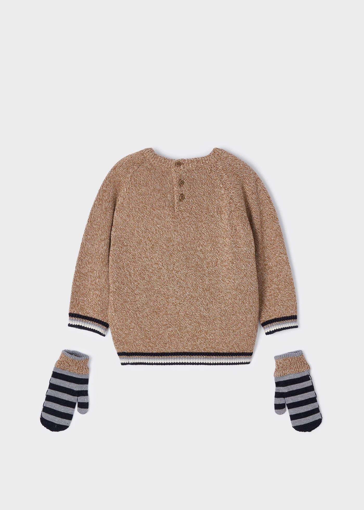 MAY - Mayoral Usa Inc Mayoral Usa Inc Sweater with Mittens - Little Miss Muffin Children & Home