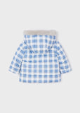 MAY - Mayoral Usa Inc Mayoral Blue Gingham Reversible Coat - Little Miss Muffin Children & Home