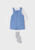 MAY - Mayoral Usa Inc Mayoral Usa Inc Shirt w/ overalls & tight set 2.635 - Little Miss Muffin Children & Home