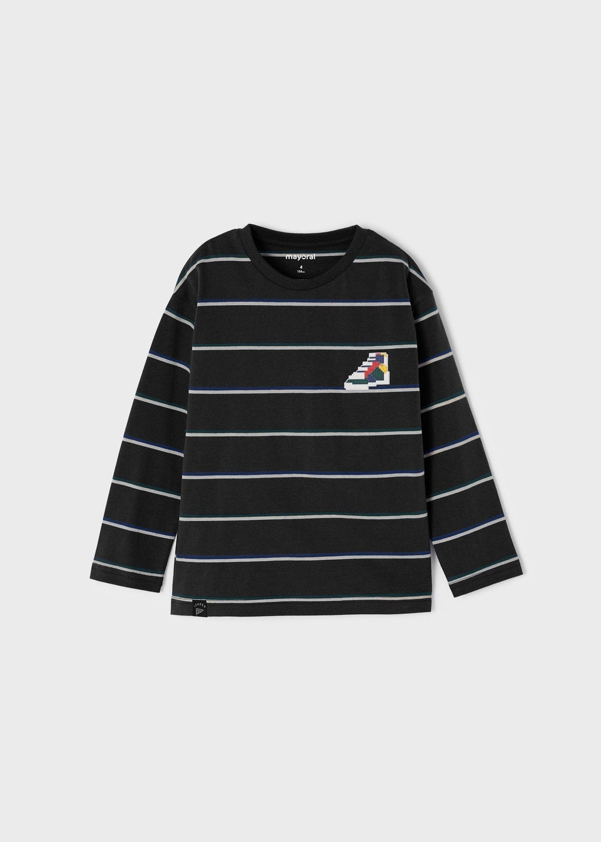 MAY - Mayoral Usa Inc Mayoral Usa Inc Striped Long Sleeve T-shirt - Little Miss Muffin Children & Home