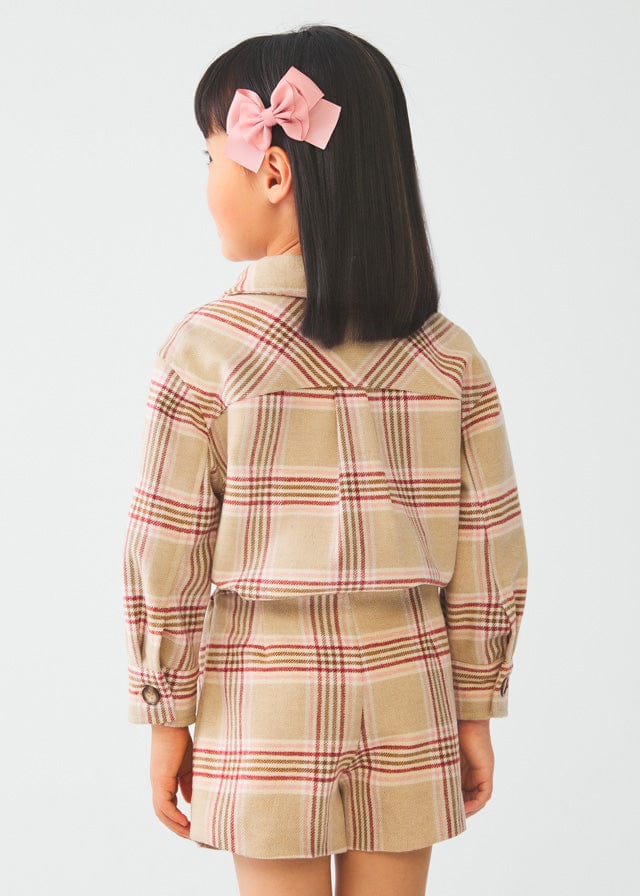 MAY - Mayoral Usa Inc Mayoral Plaid Flannel Bermuda - Little Miss Muffin Children & Home