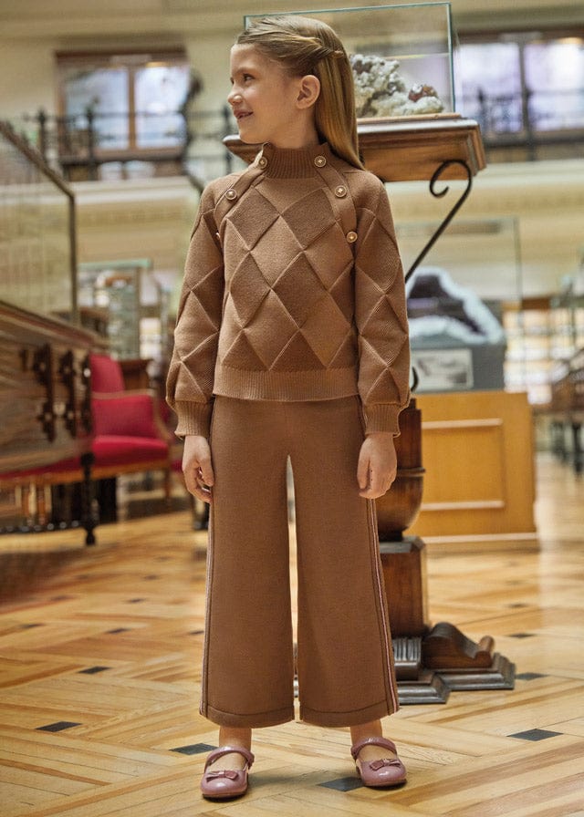 MAY - Mayoral Usa Inc Mayoral Long Knit Trousers Set - Little Miss Muffin Children & Home