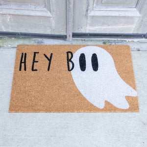 The Royal Standard The Royal Standard Hey Boo Coir Doormat - Little Miss Muffin Children & Home