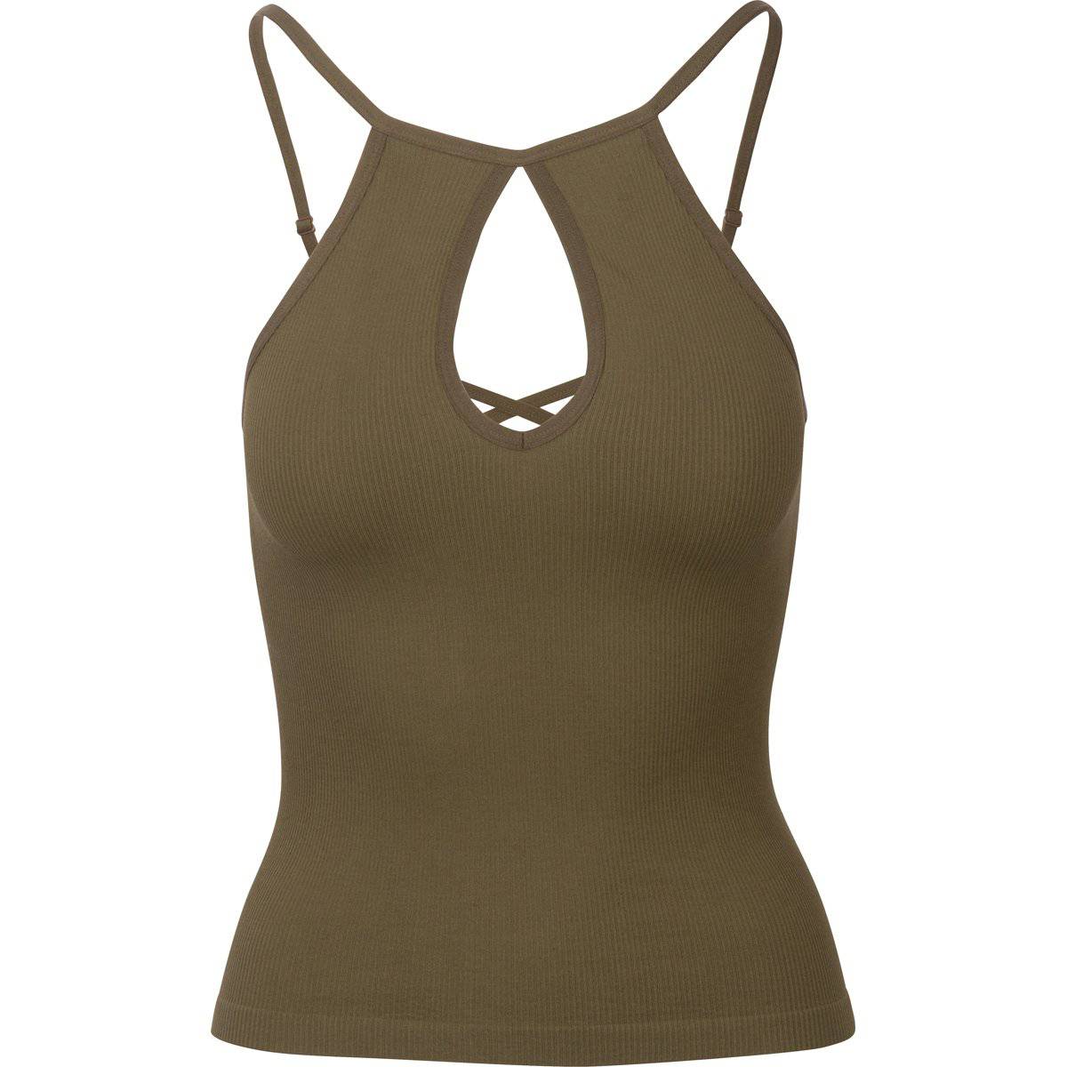 Suzette Collection Keyhole Cami With Adjustable Straps