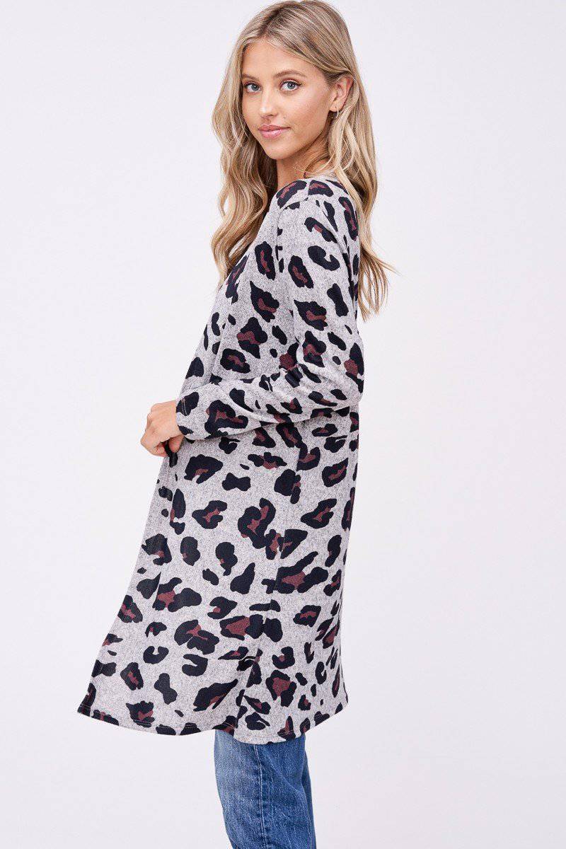 Phil Love - Phil Love Leopard Cardigan - Little Miss Muffin Children & Home