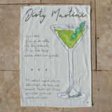 The Royal Standard The Royal Standard Dirty Martini Recipe Bar Towel - Little Miss Muffin Children & Home
