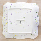 The Royal Standard - The Royal Standard Watercolor Mardi Gras Fleur de Lis Platter - Little Miss Muffin Children & Home