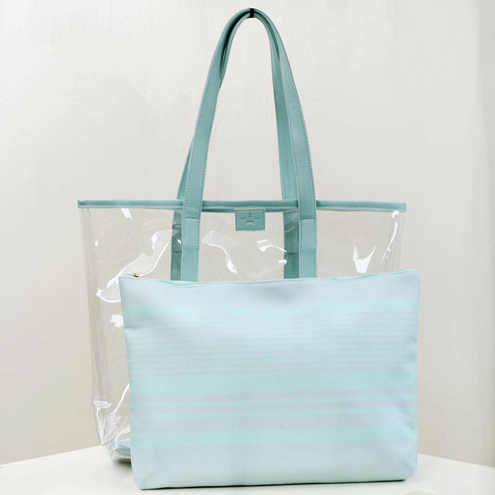 The Royal Standard - The Royal Standard Clearwater Tote with Pouch in Sky - Little Miss Muffin Children & Home