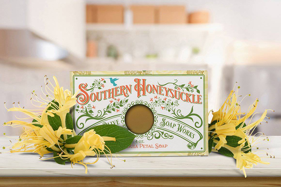 Sweet Olive Soap Works - Sweet Olive Soap Works Southern Honeysuckle Soap - Little Miss Muffin Children & Home