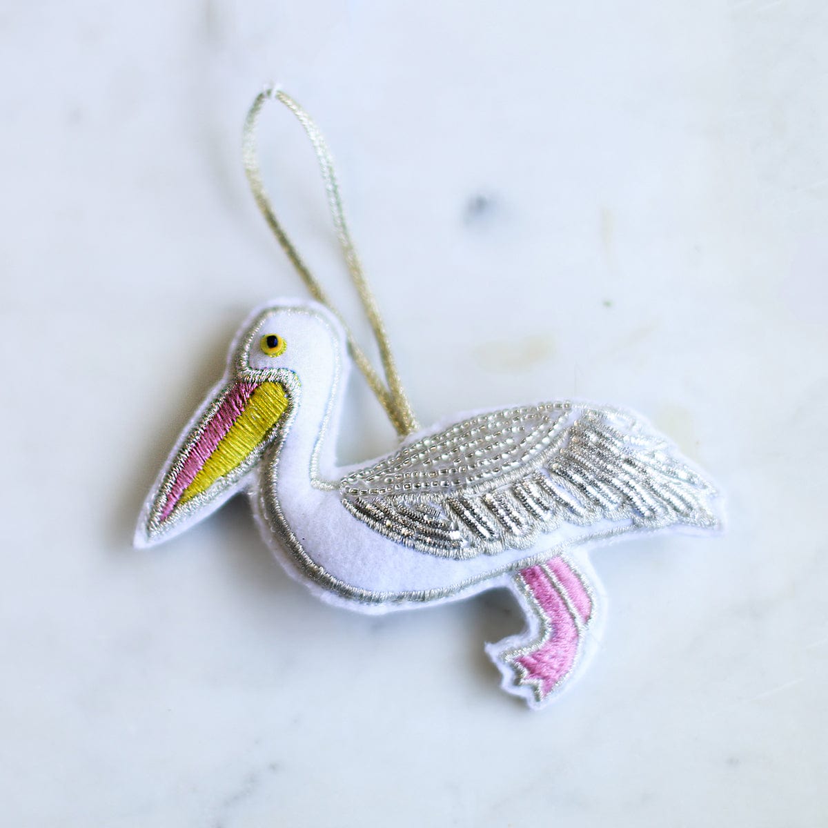 The Royal Standard The Royal Standard Pelican Beaded Ornament - Little Miss Muffin Children & Home