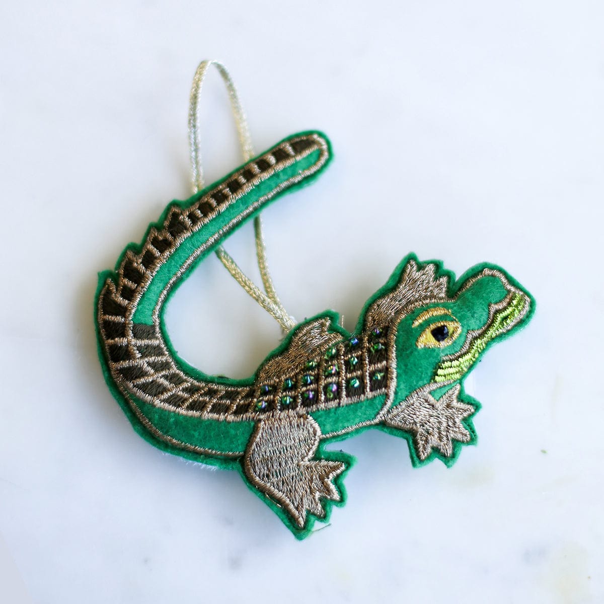 The Royal Standard The Royal Standard Gator Beaded Ornament - Little Miss Muffin Children & Home