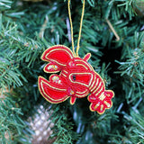 The Royal Standard The Royal Standard Crawfish Beaded Ornament - Little Miss Muffin Children & Home
