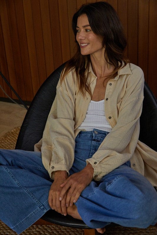 By Together By Together Brogan Button Down Top - Little Miss Muffin Children & Home