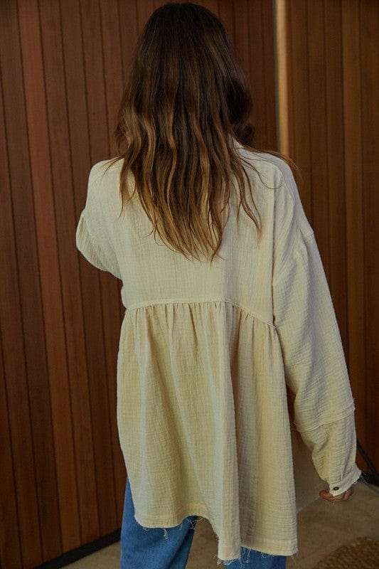 By Together By Together Brogan Button Down Top - Little Miss Muffin Children & Home