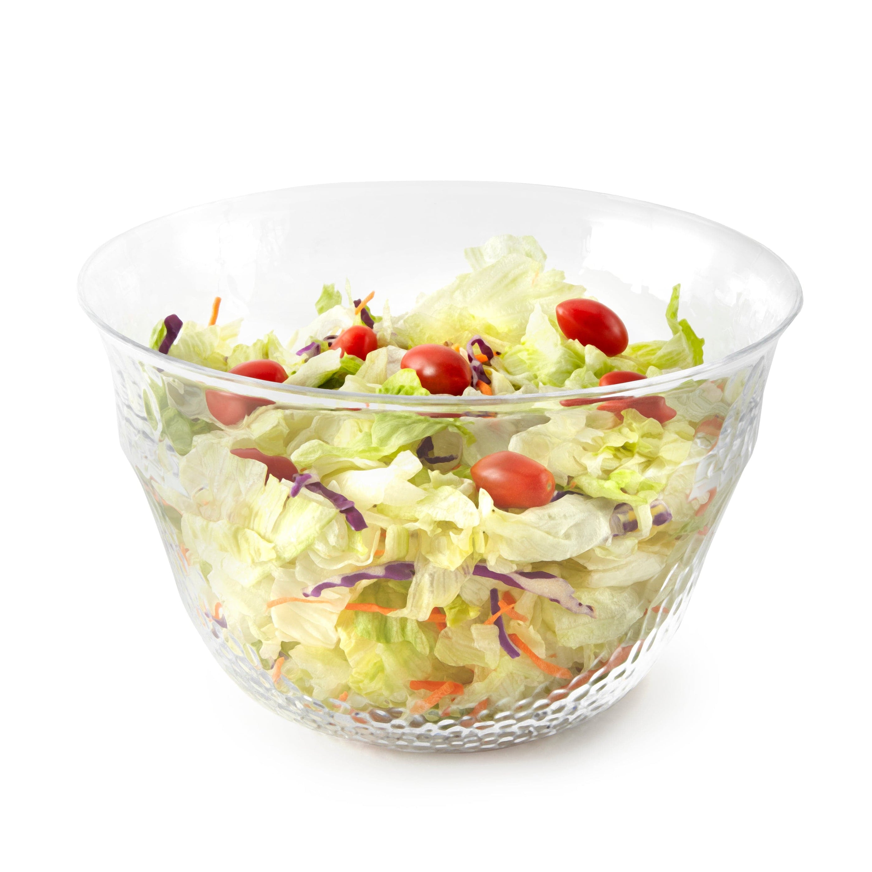 Huang Acrylic Inc. Huang Acrylic Iced Diamonds Salad Bowl - Little Miss Muffin Children & Home