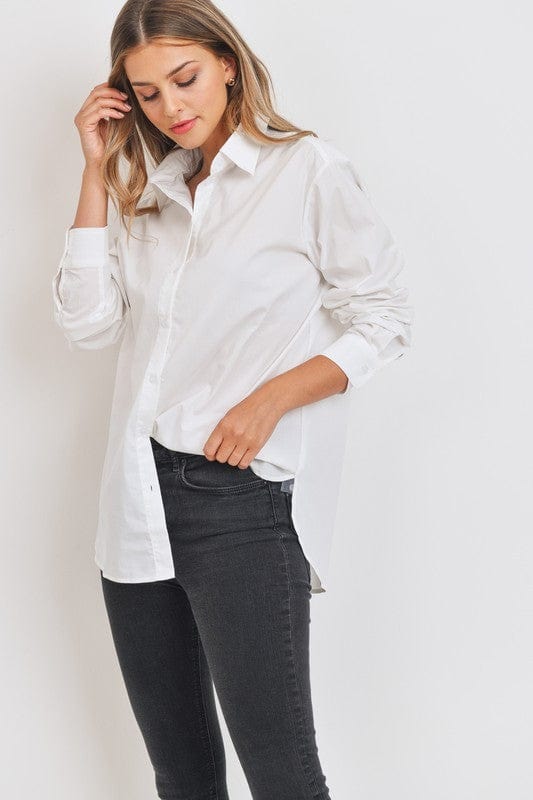 American Fit American Fit Button Down Boyfriend Shirt - Little Miss Muffin Children & Home