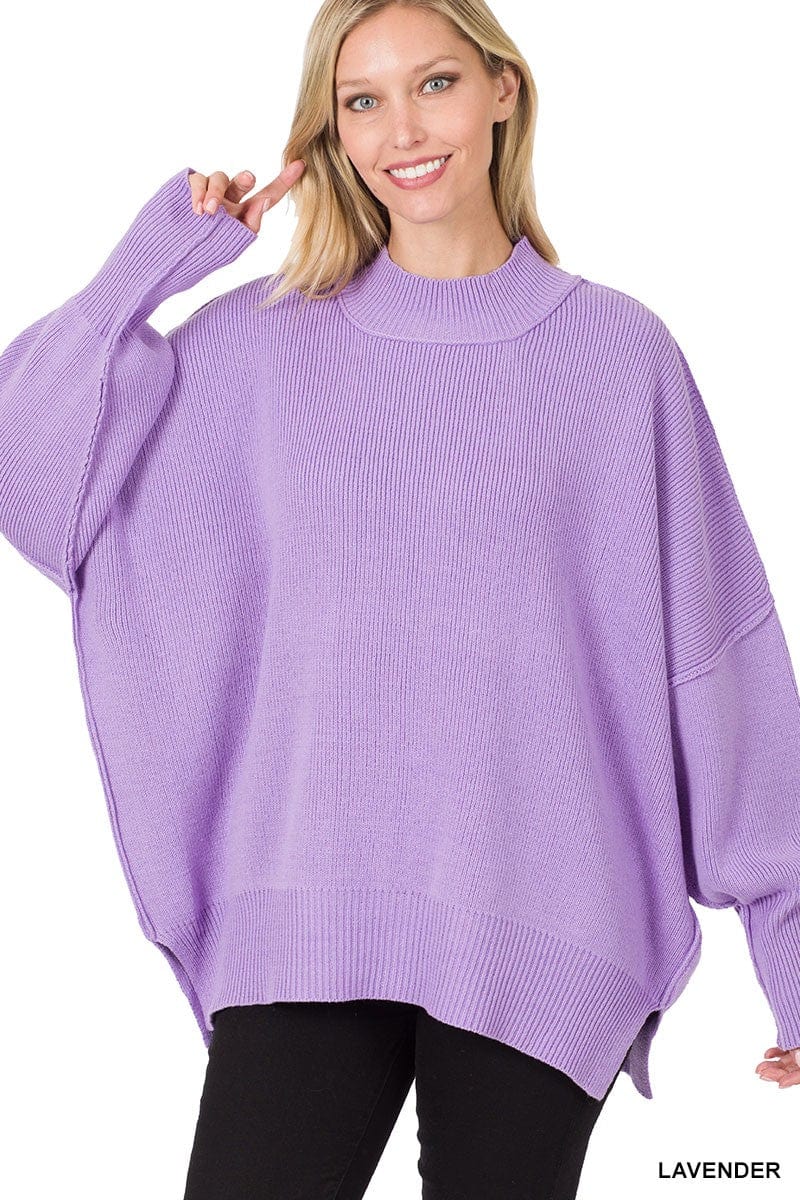 Zenana Pocket Sweater - Oversized Sweater - Z Clothing Co.
