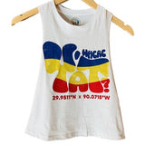 Whereable Art Where Y'at Fest Racerback Cropped Tank - Little Miss Muffin Children & Home