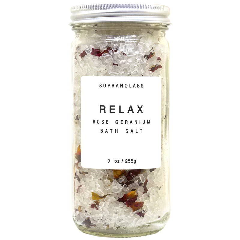 Soprano Labs Soprano Labs Rose Relax Bath Salts - Little Miss Muffin Children & Home