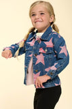 Oddi Oddi Star Print Denim Jacket - Little Miss Muffin Children & Home